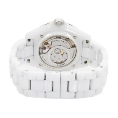 Chanel J12 H5700 38mm White ceramic White 6