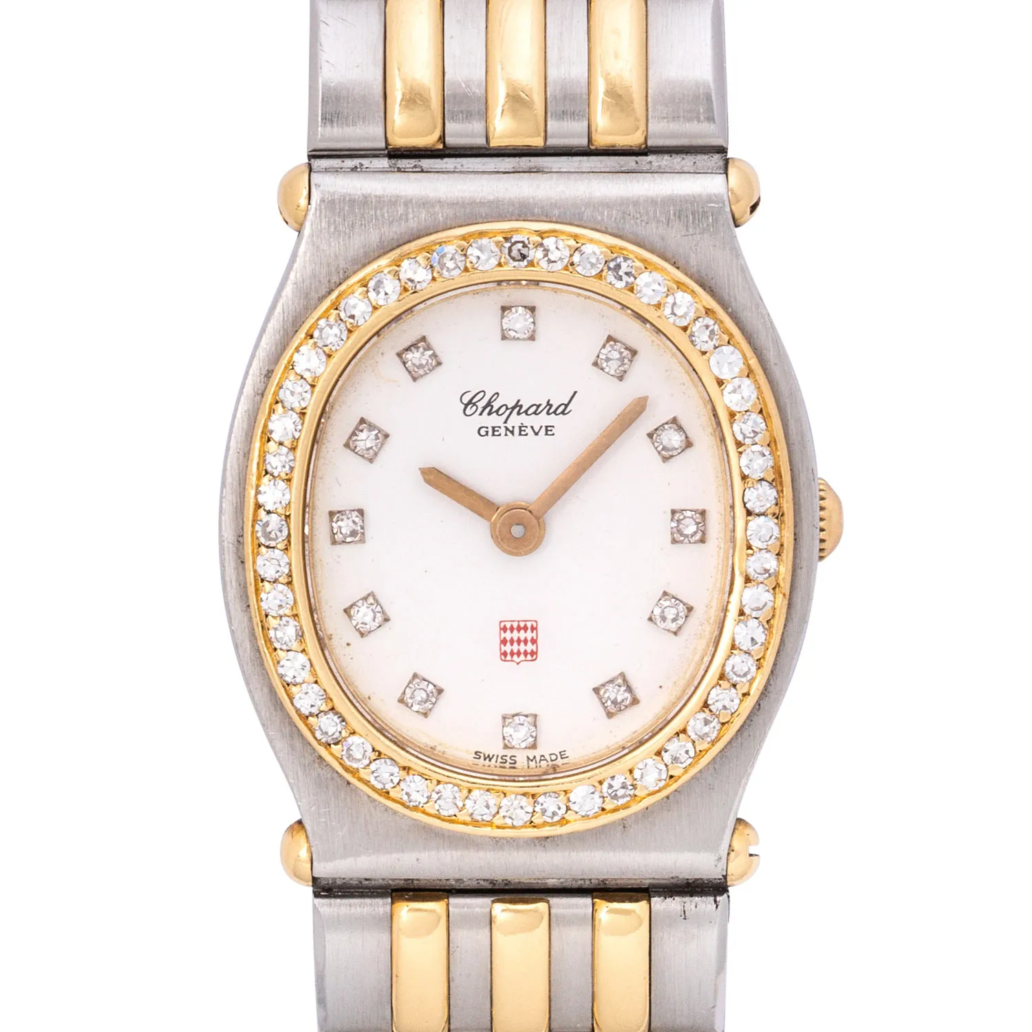 Chopard Monte Carlo 8034 21mm Yellow gold, stainless steel and diamond-set Yellow gold