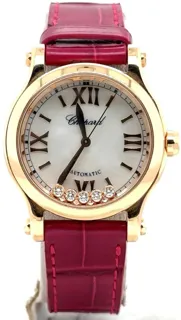 Chopard Happy Sport 274893-5009 Rose gold White