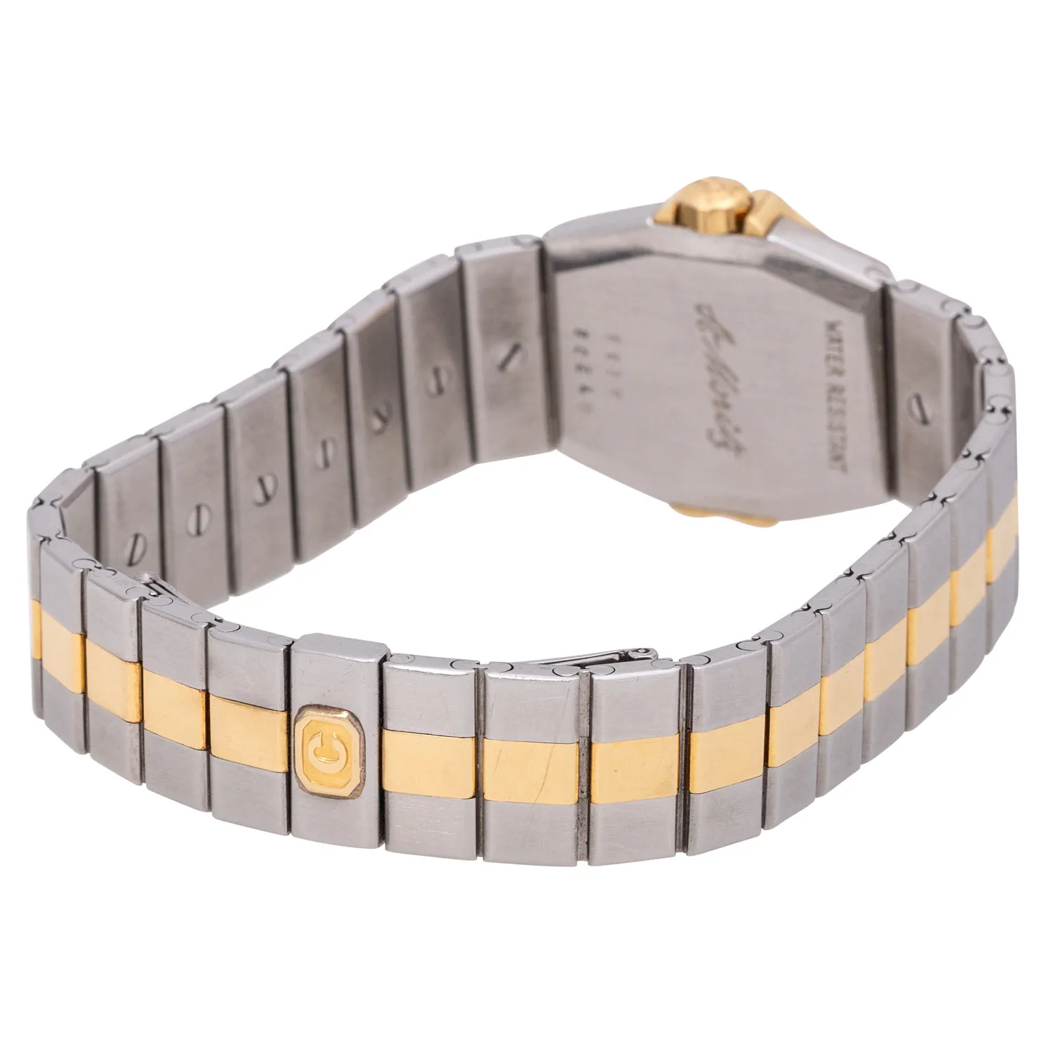 Chopard St. Moritz 8024 24mm Yellow gold, stainless steel and diamond-set 6