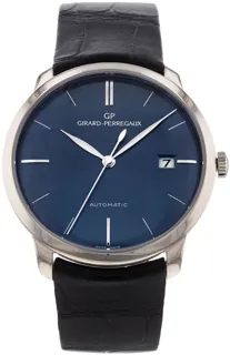 Girard-Perregaux 1966 49525-79-431-BK6A White gold Blue