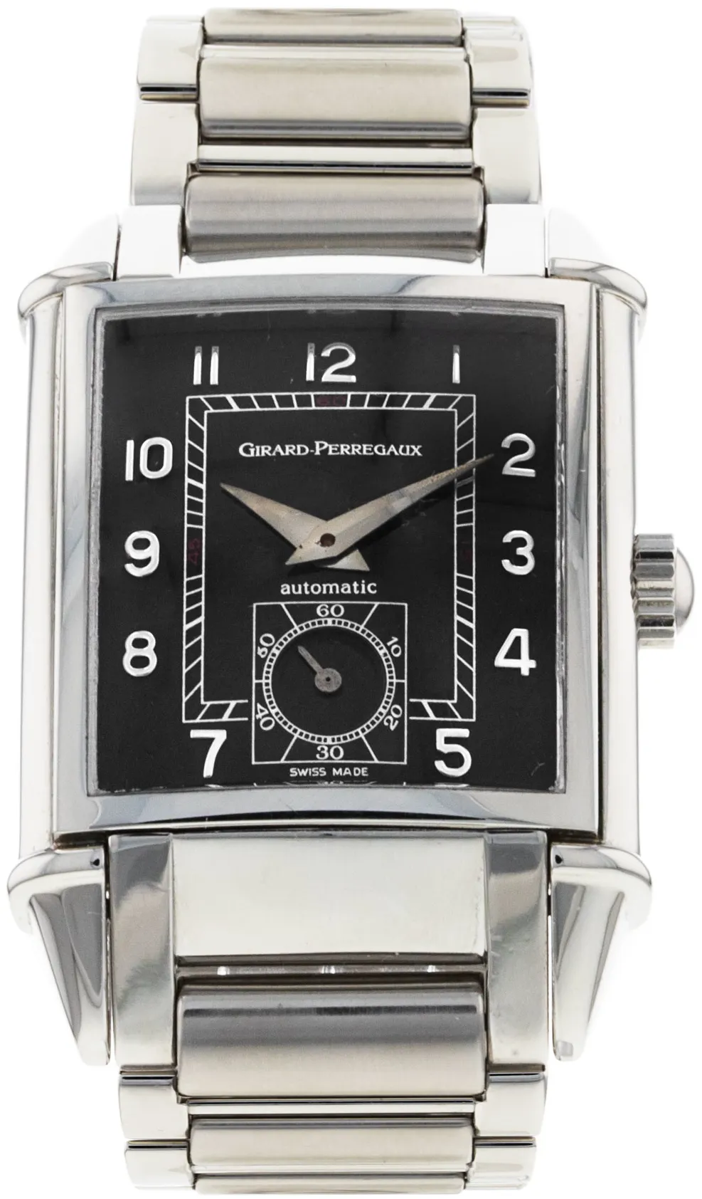 Girard-Perregaux Vintage 1945 2593 29mm Stainless steel Black Arabic