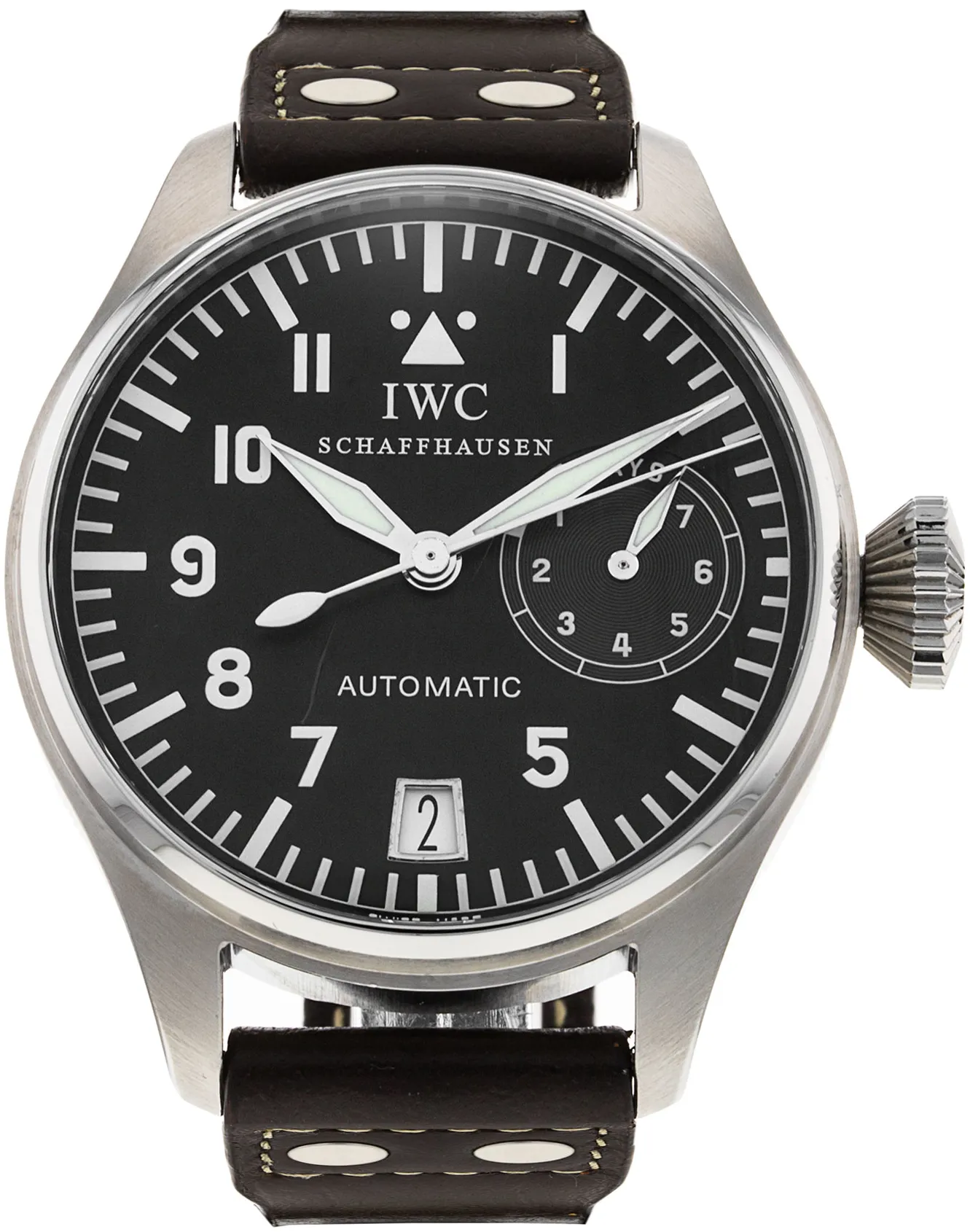 IWC Big Pilot IW500201 46mm Stainless steel Black