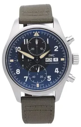 IWC Pilot IW387901 41mm Stainless steel Black