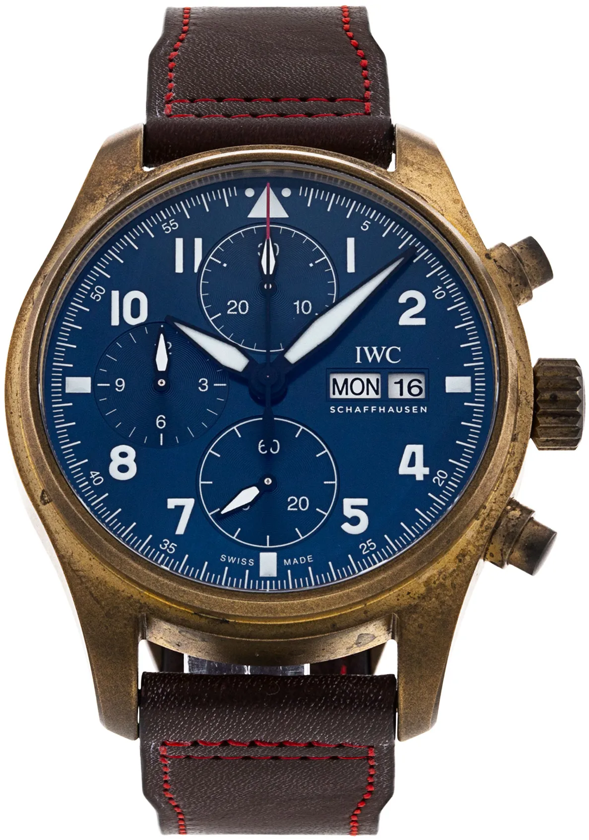 IWC Pilot IW387910 41mm Bronze Blue Arabic