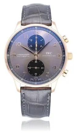 IWC Portugieser IW371482 41mm Rose gold Black