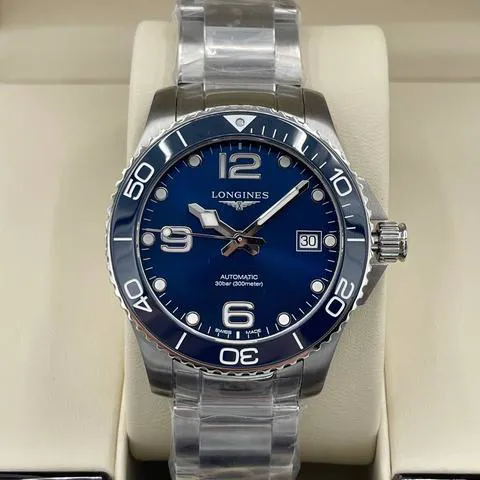 Longines HydroConquest L37804966 39mm Stainless steel Blue