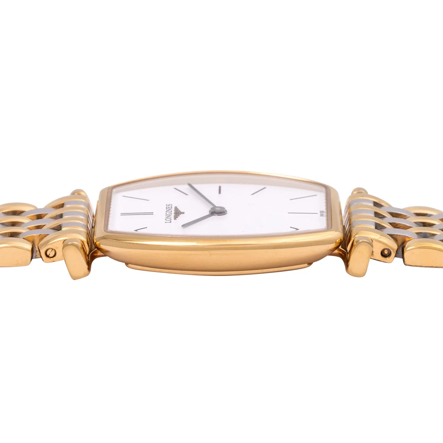 Longines La Grande Classique L4.205.2 22mm Stainless steel and gold-plated White 4