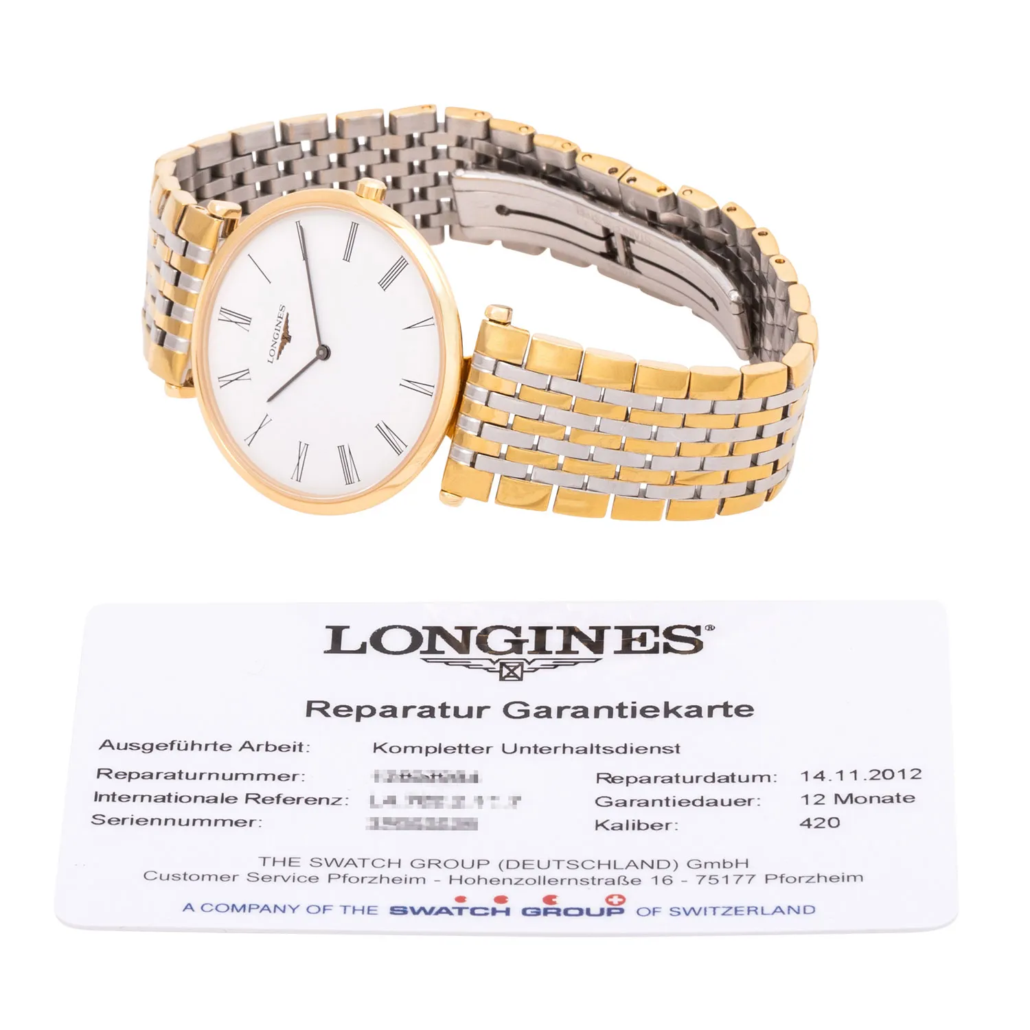 Longines La Grande Classique L4.709.2.11.7 33mm Stainless steel and gold-plated White 7