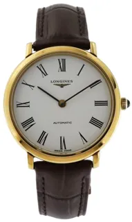 Longines 8052543 Metal and Gold-plated White