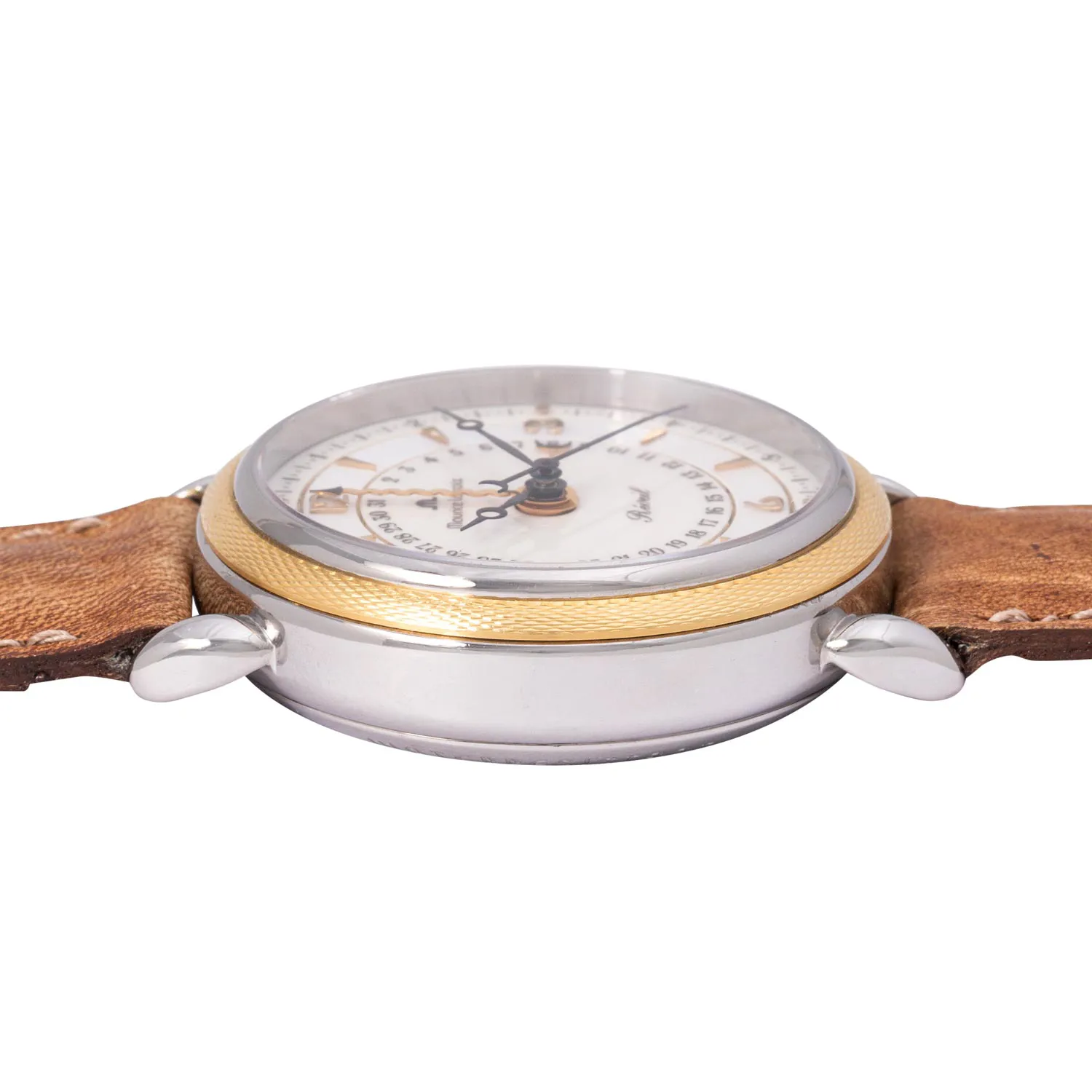 Maurice Lacroix Masterpiece 63511 36mm Yellow gold and Stainless steel Mother-of-pearl 3