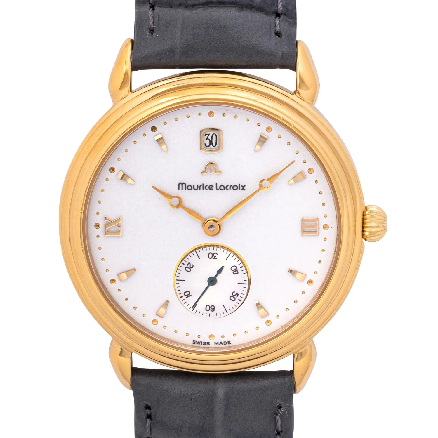 Maurice Lacroix Pontos 93489 36mm Gold-plated Mother-of-pearl