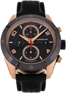 Montblanc TimeWalker 117051 Rose gold Black