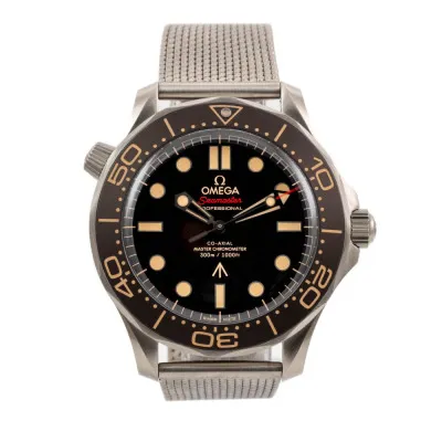 Omega Seamaster Diver 300M 210.90.42.20.01.001 42mm Titanium and aluminum Brown