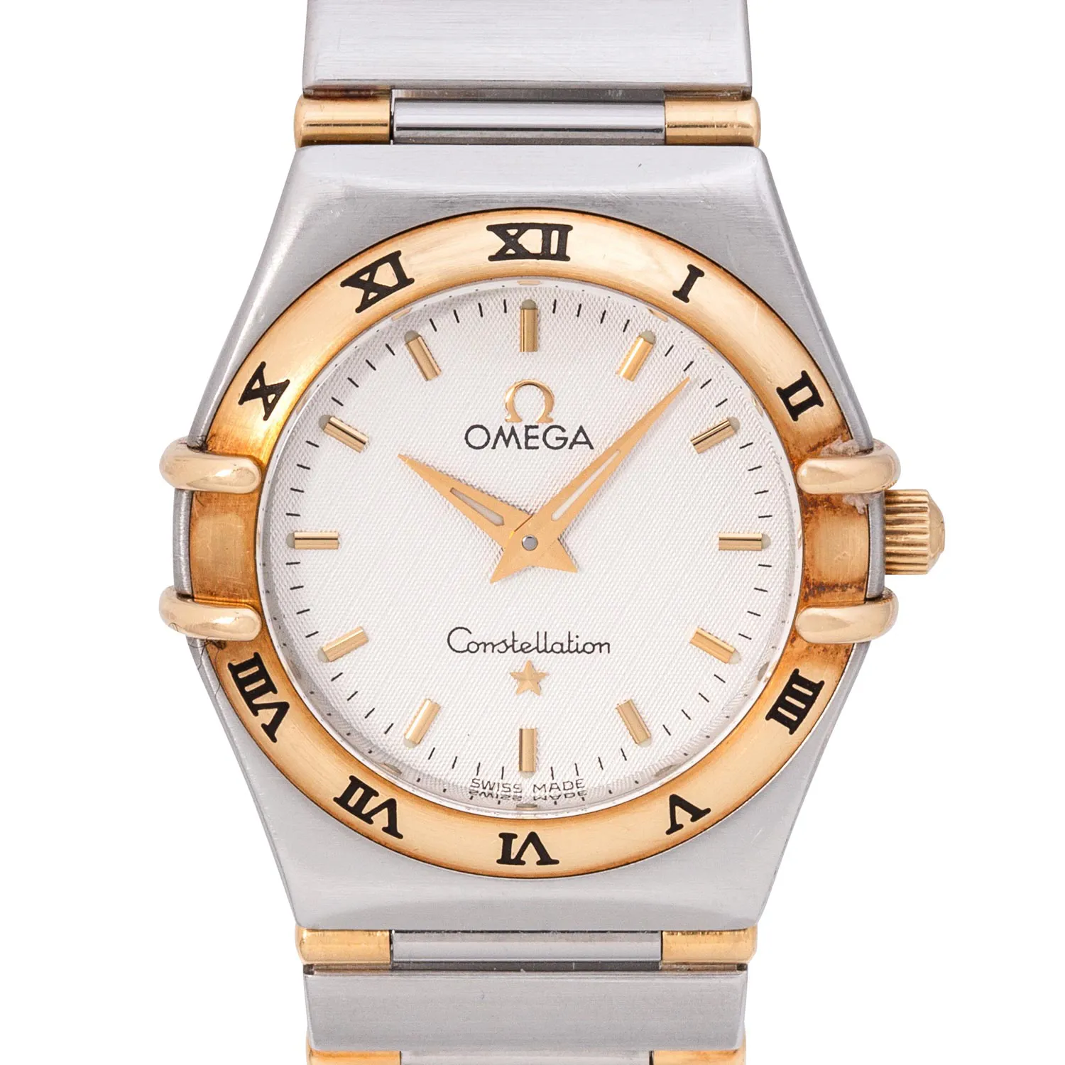 Omega Constellation 1372.3000 26mm Stainless steel and yellow gold White