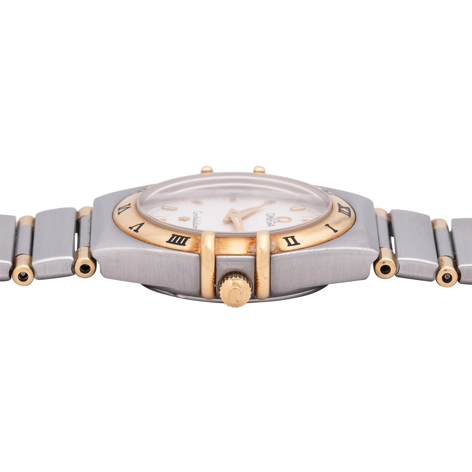 Omega Constellation 1372.3000 26mm Stainless steel and yellow gold White 2