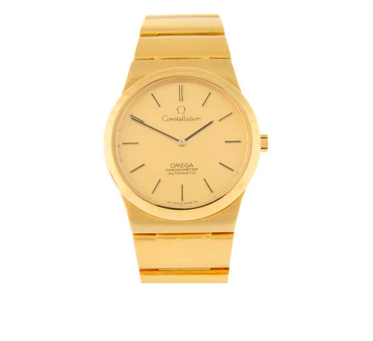 Omega Constellation 157.0002 35mm Yellow gold Champagne