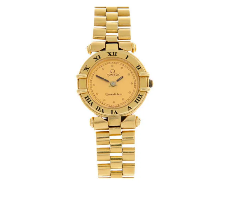 Omega Constellation 5951080 23mm Yellow gold Champagne 0