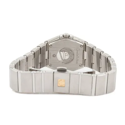 Omega Constellation 123.15.24.60.52.001 24mm Stainless steel and diamond-set Silver 4