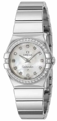 Omega Constellation Quartz 123.15.27.60.55.003 18mm Stainless steel Mother-of-pearl