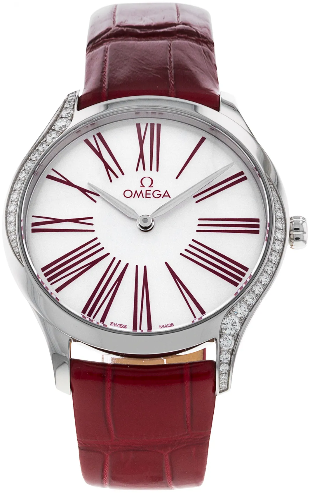 Omega De Ville 428.18.36.60.04.002 36mm Stainless steel White