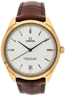 Omega De Ville 432.53.40.21.02.001 Yellow gold Silver