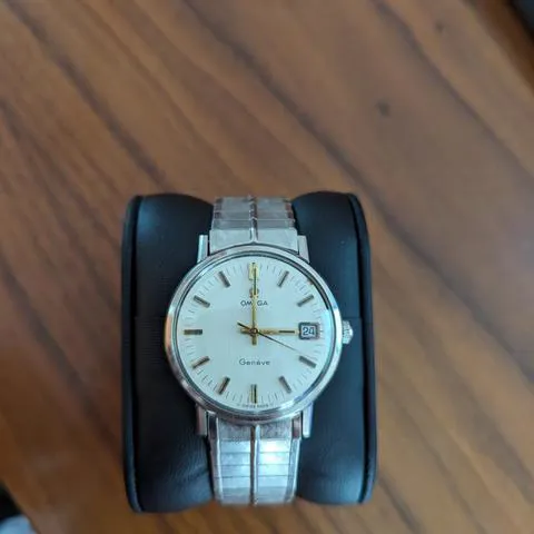 Omega Genève 131.019 34mm Stainless steel White 6