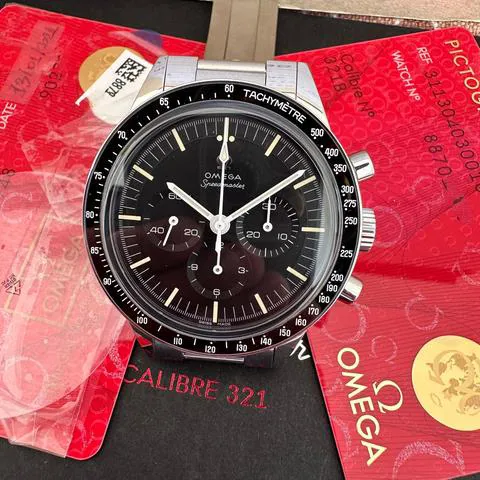 Omega Speedmaster 311.30.40.30.01.001 39.5mm Stainless steel Black 4