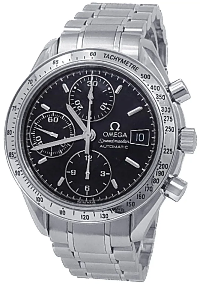 Omega Speedmaster Date 35135000 39mm Stainless steel Black