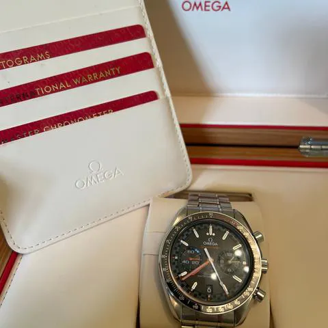 Omega Speedmaster Racing 329.30.44.51.01.002 44.5mm Stainless steel Black 1