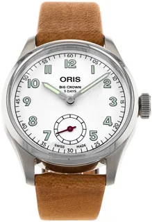 Oris Big Crown 01 401 7781 4081-Set 40mm Yellow gold Silver