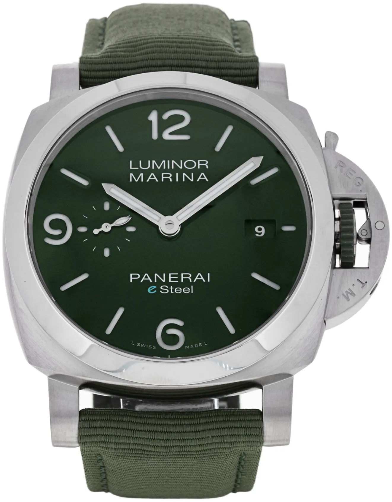 Panerai Luminor 1950 PAM01356 44mm Stainless steel Green