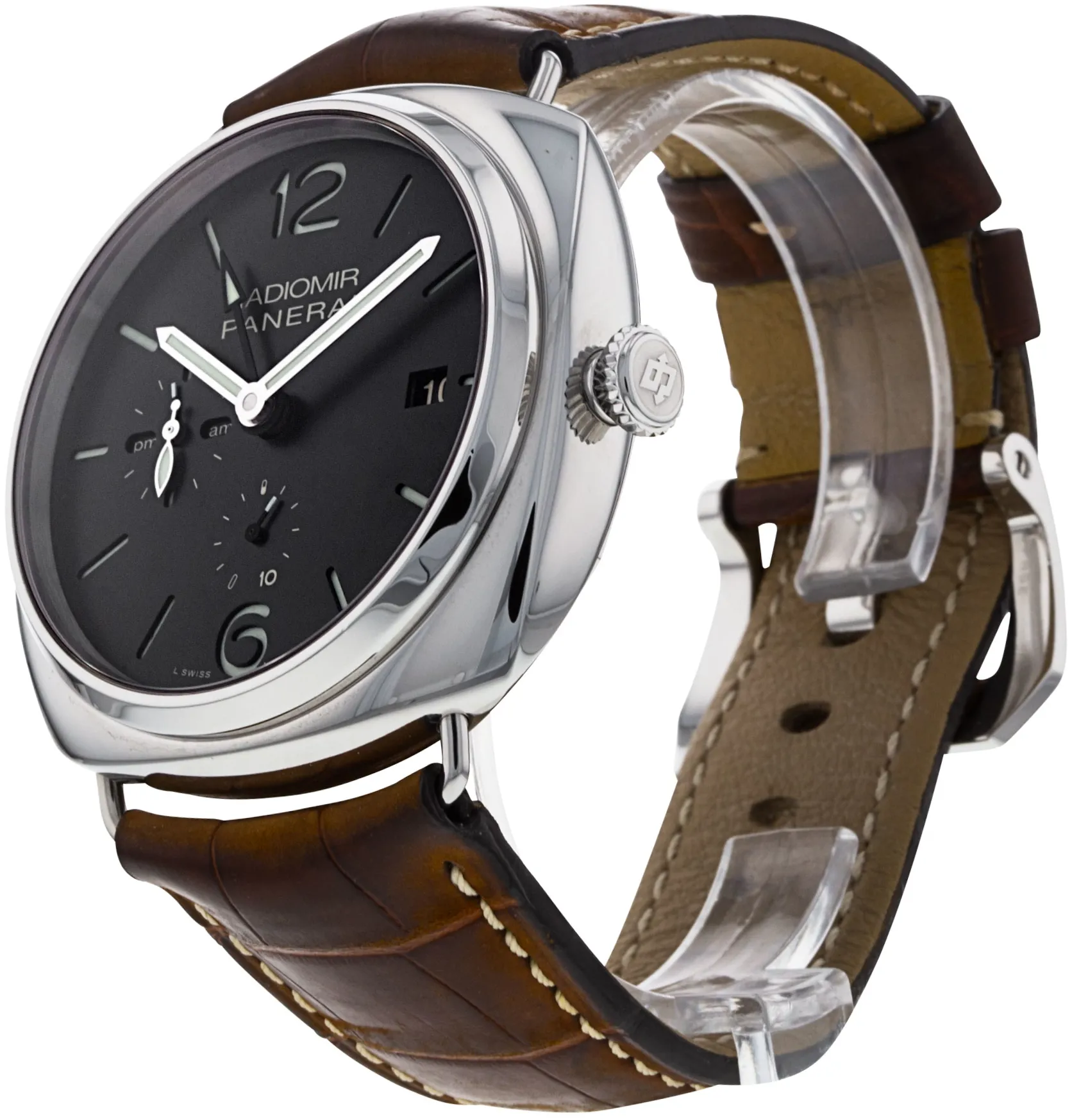 Panerai Radiomir PAM 00323 47mm Steel Black Baton 2