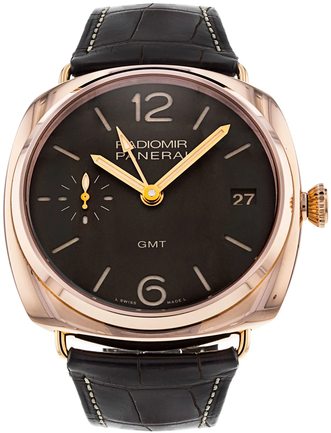 Panerai Radiomir PAM 00421 47mm Rose gold •