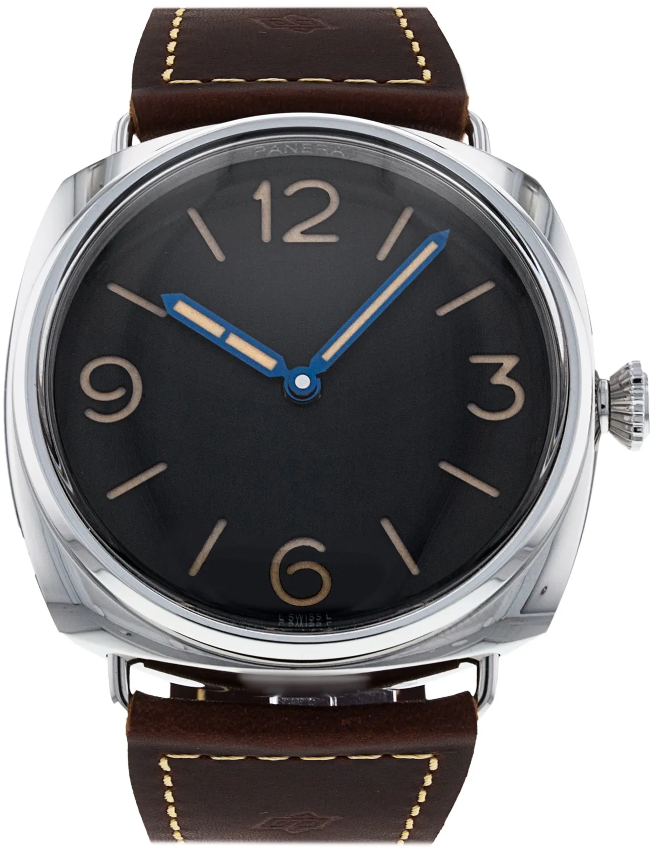 Panerai Radiomir PAM 00721 47mm Steel Black Quarter Arabic