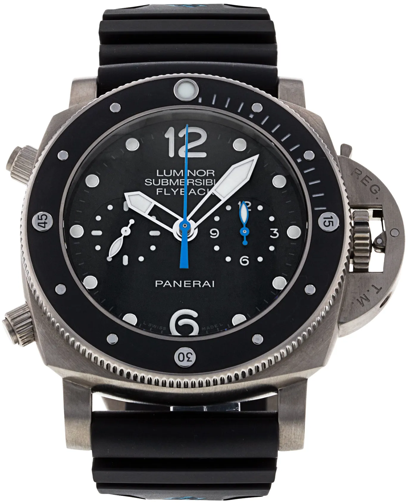 Panerai Submersible PAM 00615 47mm Titanium Black