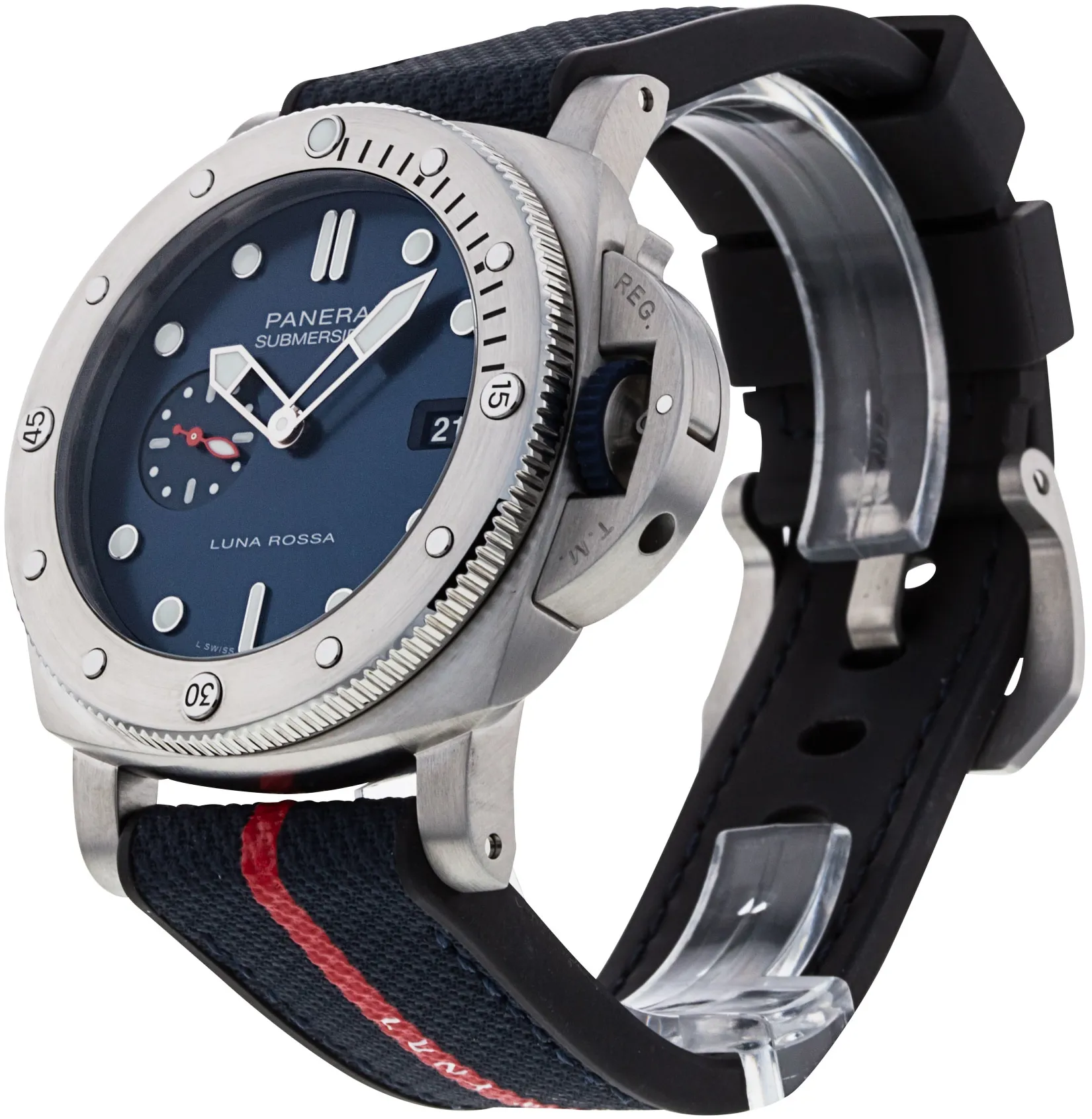 Panerai Submersible PAM 01391 44mm Stainless steel Blue 1