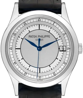 Patek Philippe Calatrava 5296G-001 White gold Silver