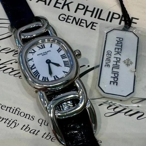 Patek Philippe Golden Ellipse 4830 25mm White gold White