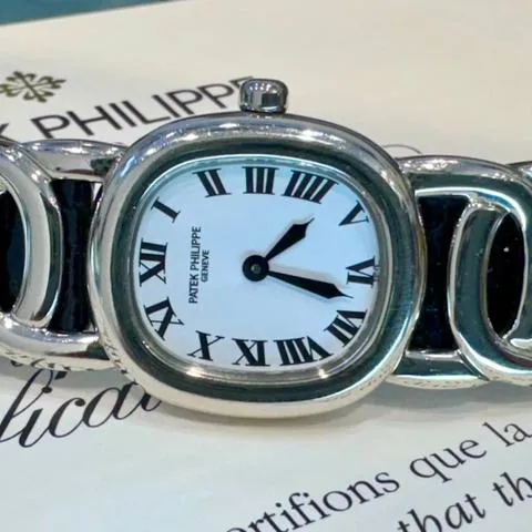 Patek Philippe Golden Ellipse 4830 25mm White gold White 2