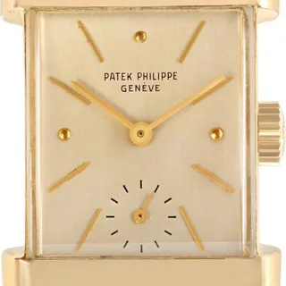 Patek Philippe Top Hat 1450 21mm Yellow gold Silver