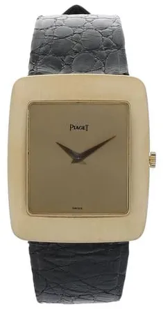 Piaget Protocole 9683 28mm Yellow gold Gold