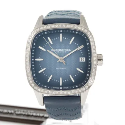 Raymond Weil Freelancer 2490-SCS-50051 34.5mm Stainless steel Blue