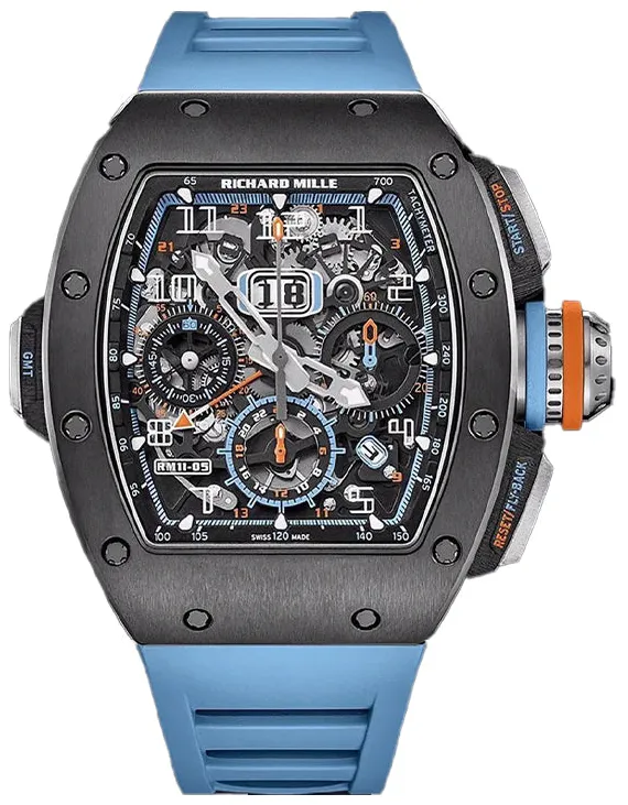 Richard Mille RM11 RM11-05 50mm Carbon fiber Gray