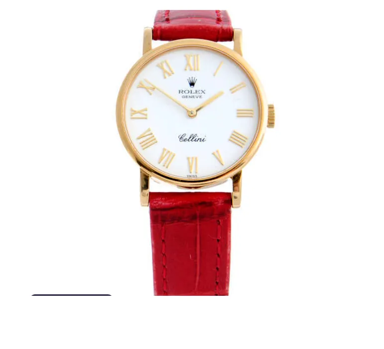 Rolex Cellini 5109 26mm Yellow gold Cream