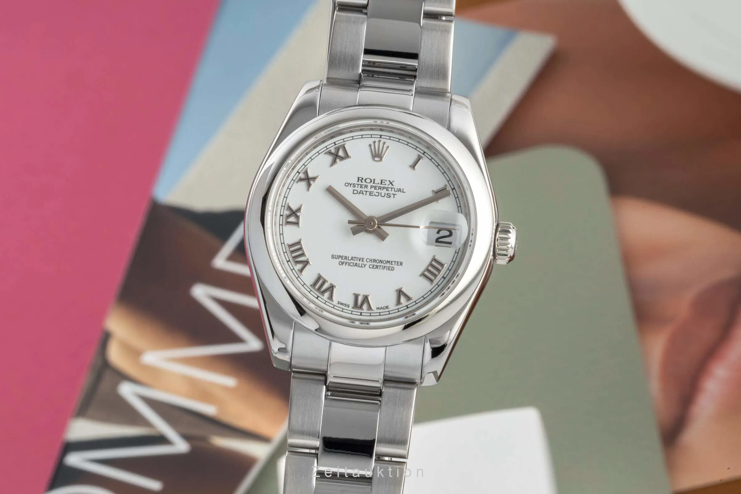 Rolex Datejust 178240 31mm Stainless steel White