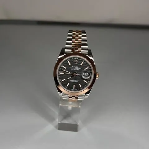 Rolex Datejust 41 126301 41mm Rose gold Silver