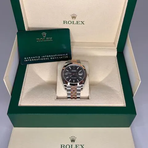 Rolex Datejust 41 126301 41mm Rose gold Silver 1