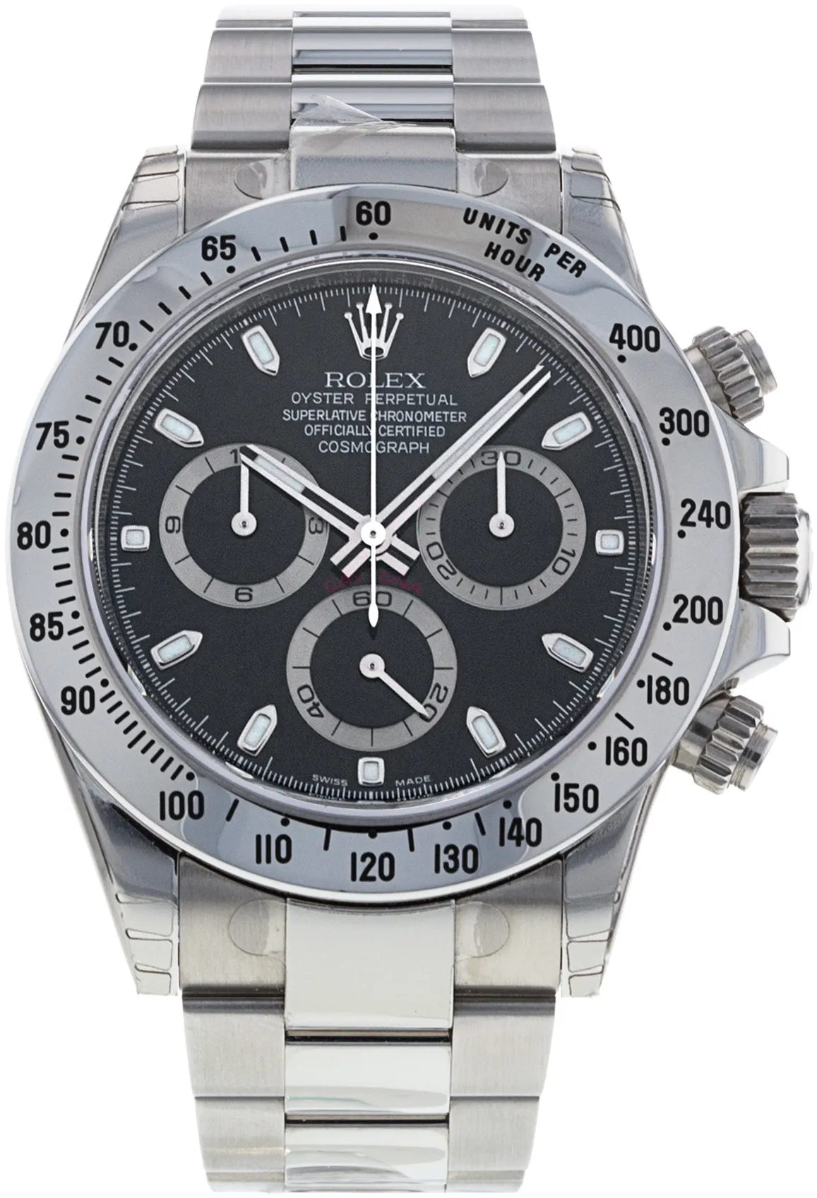 Rolex Daytona 116520 40mm Steel Black