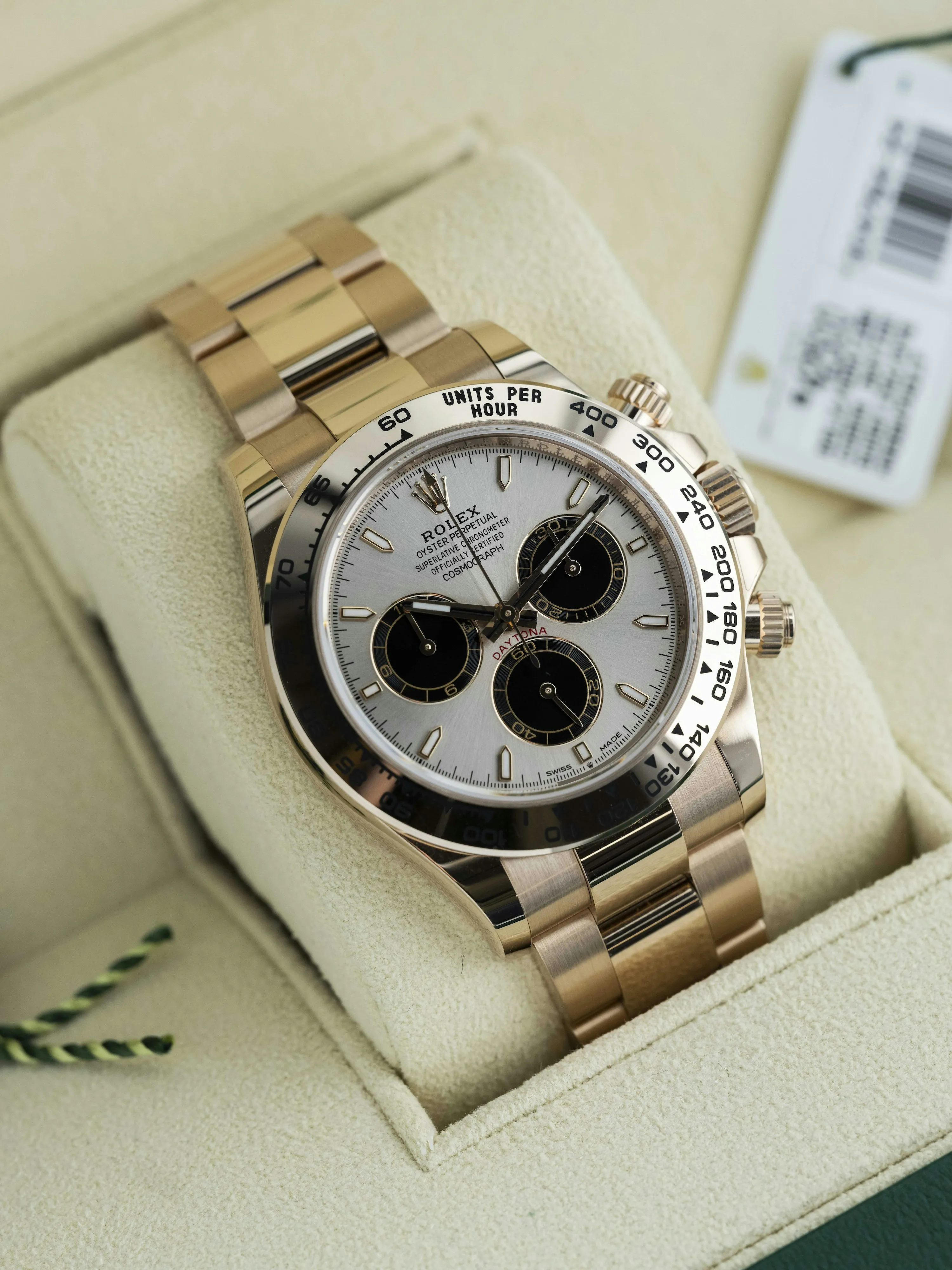 Rolex Daytona 126505 40mm Rose gold 17